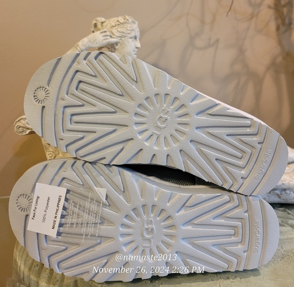 Ugg Classic Mini Mirror Ball Sequin Fur SN 1151291 Designer Winter Size 7 #137 - Picture 12 of 16